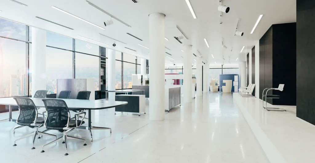 empresa con diseño open space